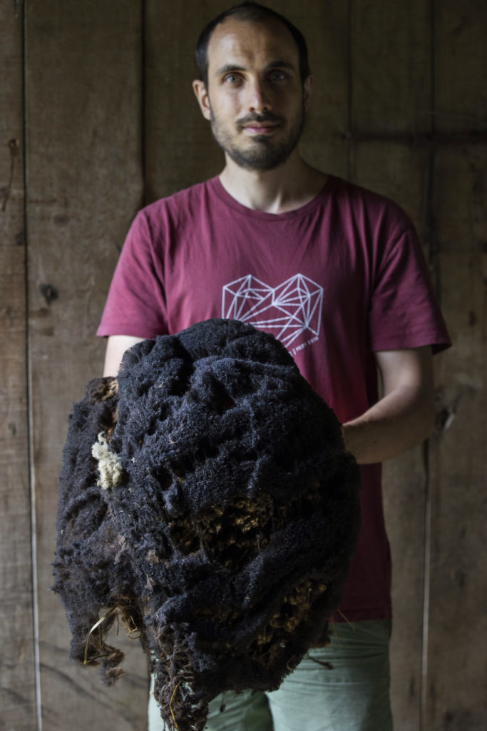 La nostra història 3 llana ovella Andorra artesania VITAL xollada 2022. Foto NMontane 8 2 llana ovella Andorra artesania